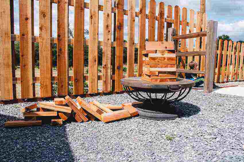 high quality wooden fence