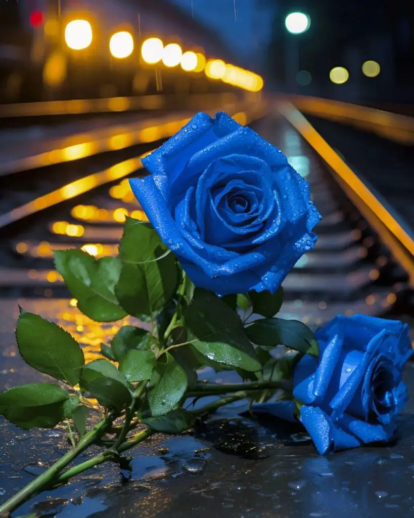 Comparative Analysis of Black and Blue Roses